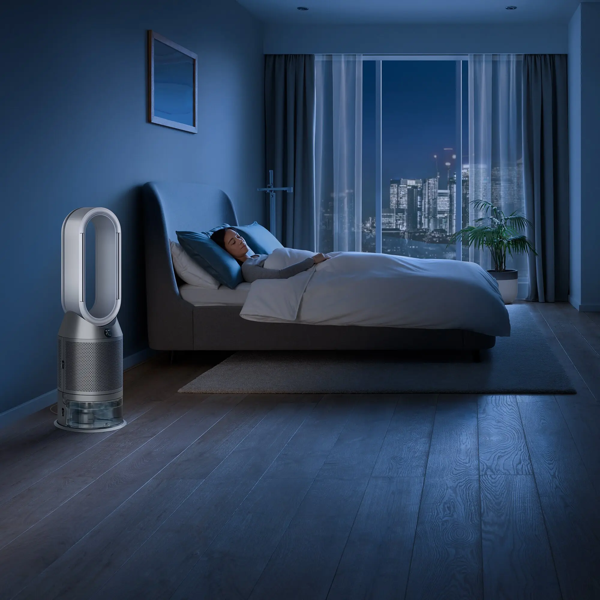 Oczyszczacz powietrza i wentylator z funkcją nawilżania Dyson Purifier Humidify + Cool Autoreact PH3A